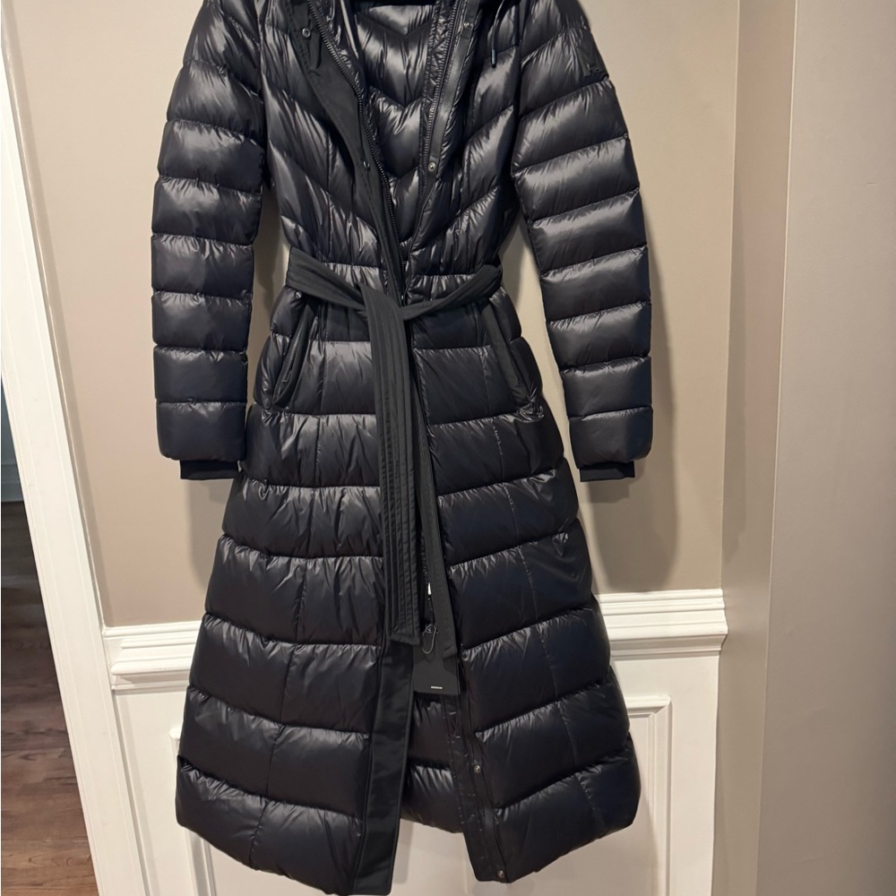 Mackage Calina Quilted Black Puffer Coat